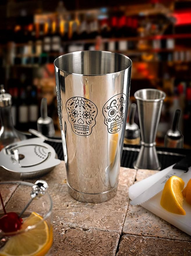 Barfly 28oz Shaker Tin, Day of the Dead