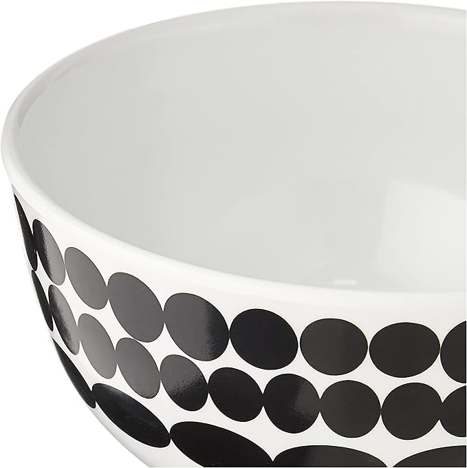 French Bull Melamine Mini Bowls, 4-Piece Set, 10 Fluid Ounces, Small Serving Bowl – Snack Condiment Dipping Sauce Dessert Ice Cream – Shatter Proof, BPA Free, Dishwasher Safe, 4”, Foli