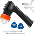 Mamba Lite 0.75g Orange All Plastic Head USB Electric Herb Grinder. Small Portable Herbal Machine & Spice Mill for the Kitchen
