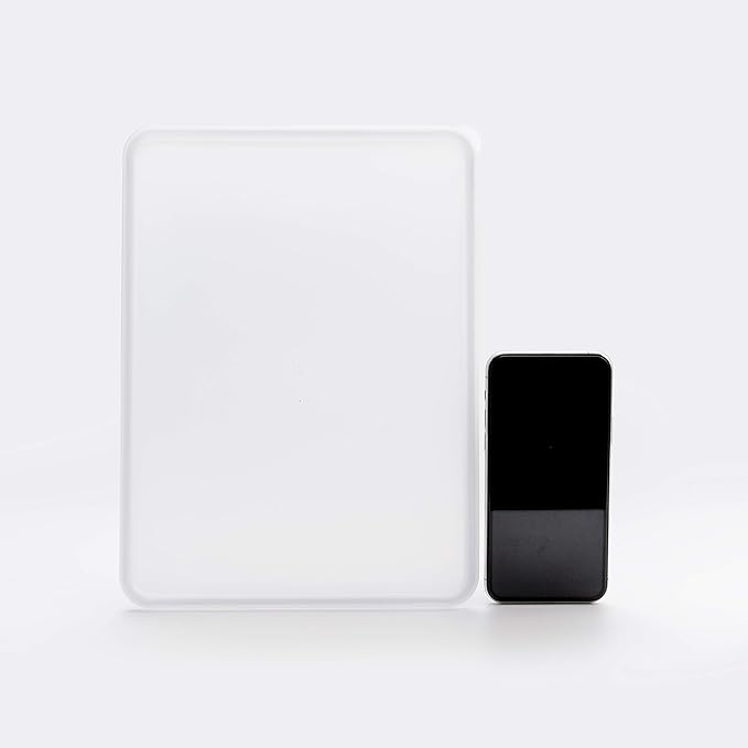 Silicook Flat Plastic Box for Kitchen for Kitchen&Refrigerator Organization, Transparent Food Storage Container for Kitchen, Fridge, Freezer (5 x 600ml)