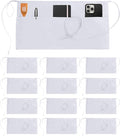 Utopia Wear 12 Pack Server Apron with 3 Pockets, Waist Apron for Waiter Waitress, 12 Inches