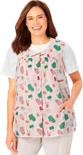 Only Necessities Plus Size Snap-Front Apron