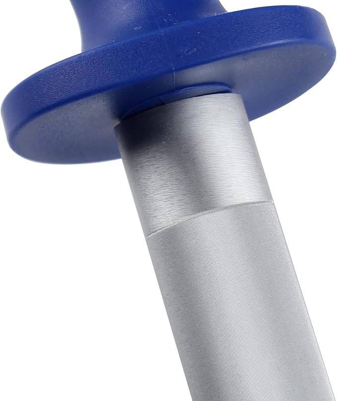 Upgraded 12 Inch Honing Steel Magnetized Super Hardness Professional Sharpening Steel Rod for Kitchen Knives, Honing Rod Flat with Gift Box 3200 Grit Brushed Blue