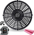 6.5QT Air Fryer Crisper Tray for 6.5QT Ninja OL500 OL501 Foodi Pressure Cooker & Air Fryers, Upgraded Grill Grate Pan Crisper Plate Rack Grid Shelf for Ninja 6.5QT Air Fryer, Dishwasher Safe