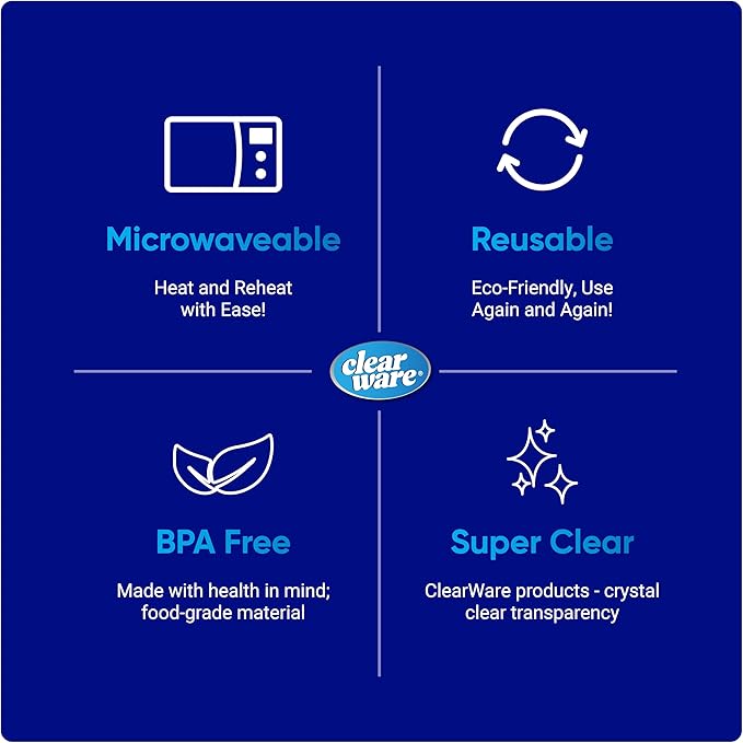 Quart Storage Bags, Double Zipper Seal - 150 Count, Resealable Thick Plastic Food Storage Bags - Microwave-Safe, Zero BPA - Reusable Containers for Lunch, Snacks, Meals - 2 Boxes