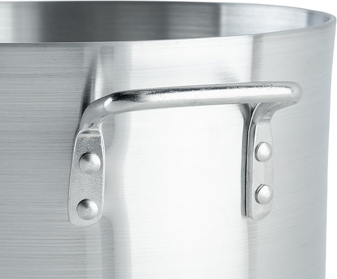 Winco Heavy-Duty Aluminum Stock Pot, 4mm, 20 Quart
