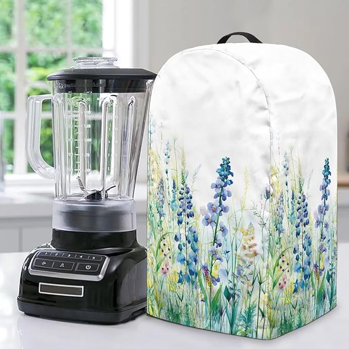 Blender Cover Dust Cover Lavender Sage Appliance Dust Cover for Small Food Processor Coffee Maker Juice Maker
