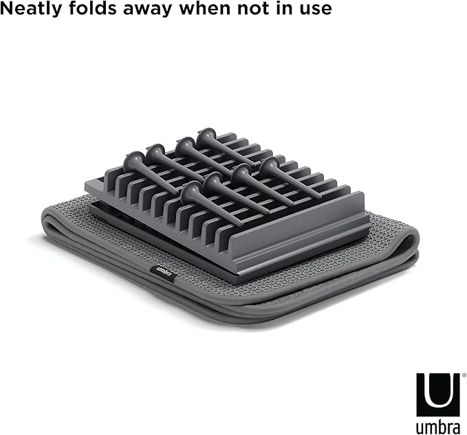 Umbra UDry Peg Drying Rack with Mat