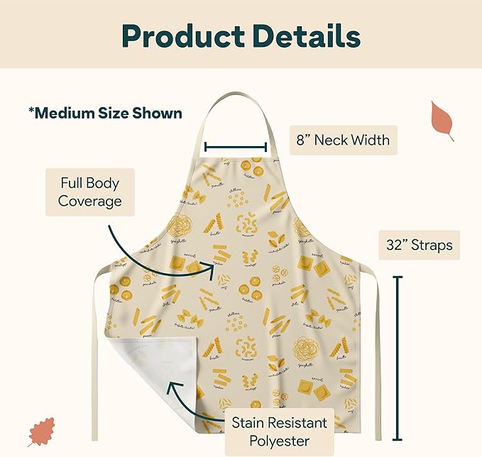 Winslow & Brody Personalized Kitchen Aprons for Cooking - USA Made - Gift for Loved Ones - Apron for Women and Men