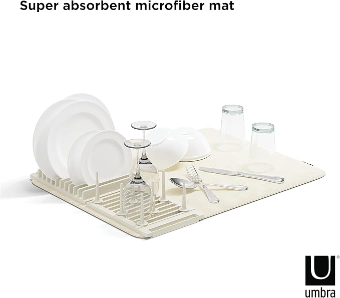 Umbra UDry Peg Drying Rack with Mat