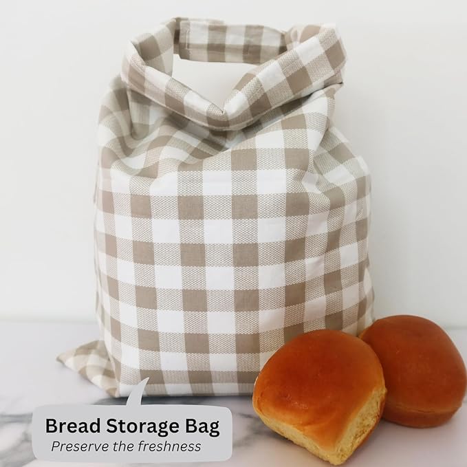 Reusable Bread Bags with Bowl and Jar Cover for Sourdough Bread Proofing Storage