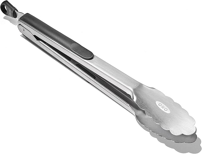 OXO Good Grips 12-Inch Stainless-Steel Locking Tongs