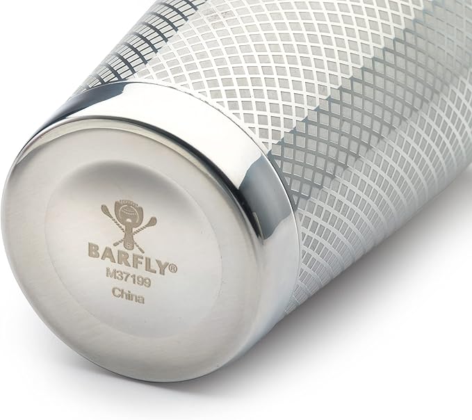 Barfly 28 oz. Diamond Lattice Shaker, Stainless Steel