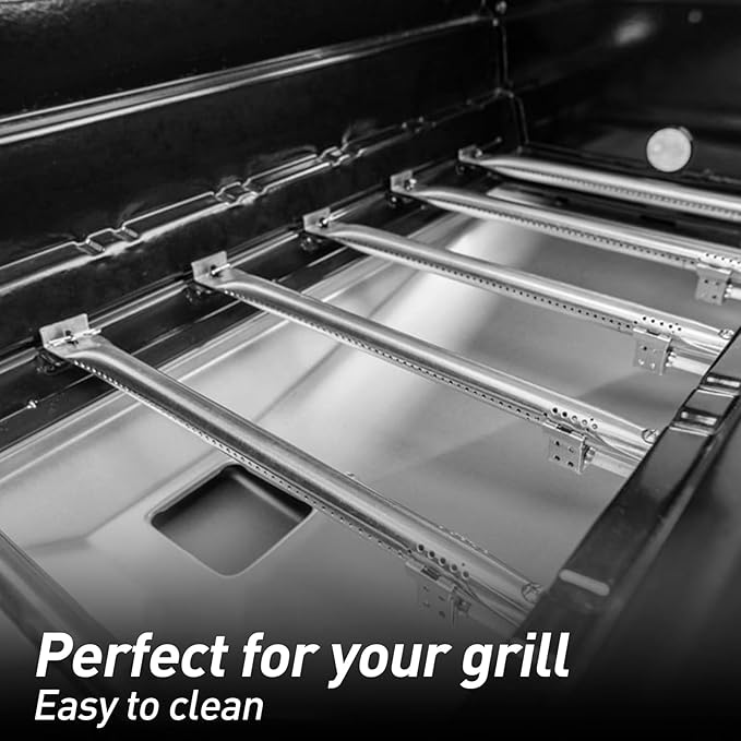 Drip Pan fits Nexgrill Parts, Adjustable with Drip Tray Suitable for Dyna Glo, Kenmore BHG, Grill Master, Backyard, Universal Drip Tray for 3/4/5 Burner,Grease Tray for Charbroil Expert Gas Grill