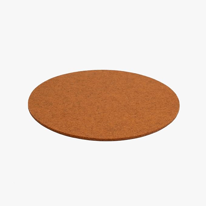 Graf Lantz - Trivets for Hot Dishes - Heat Resistant 100% Merino Wool - Hot Pads for Kitchen, Countertops, Tables, Sizzling Dishes, Pots & Pans - Home Decor, Kitchen Accessories - 10", Miso