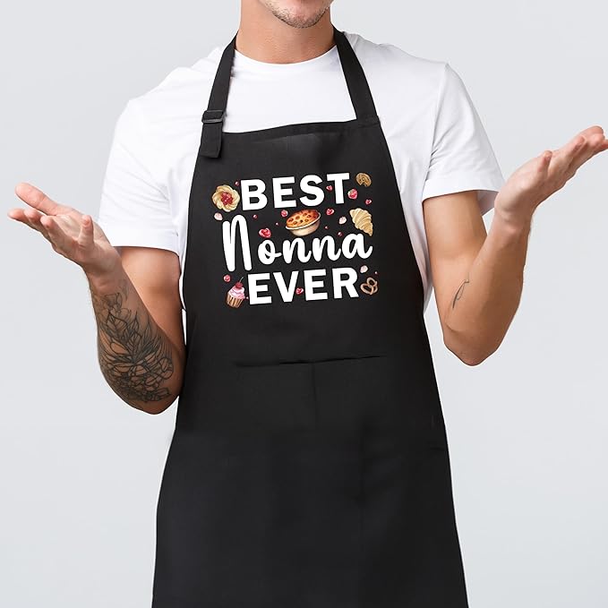 Funny Cafeteria Crew Aprons with Pockets, Cafeteria Worker Staff Appreciation Gifts