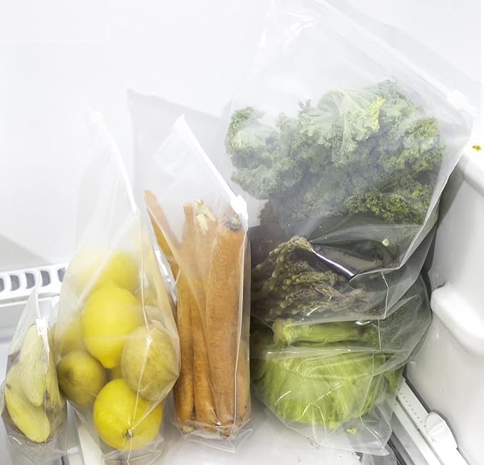 100 Count - Slider Zip Food Storage Sandwich Bags, 6" x 9" 3 Mil Heavy Duty, Strong & Durable For Freezer Storage, For Sandwiches, Snacks & More. GPI