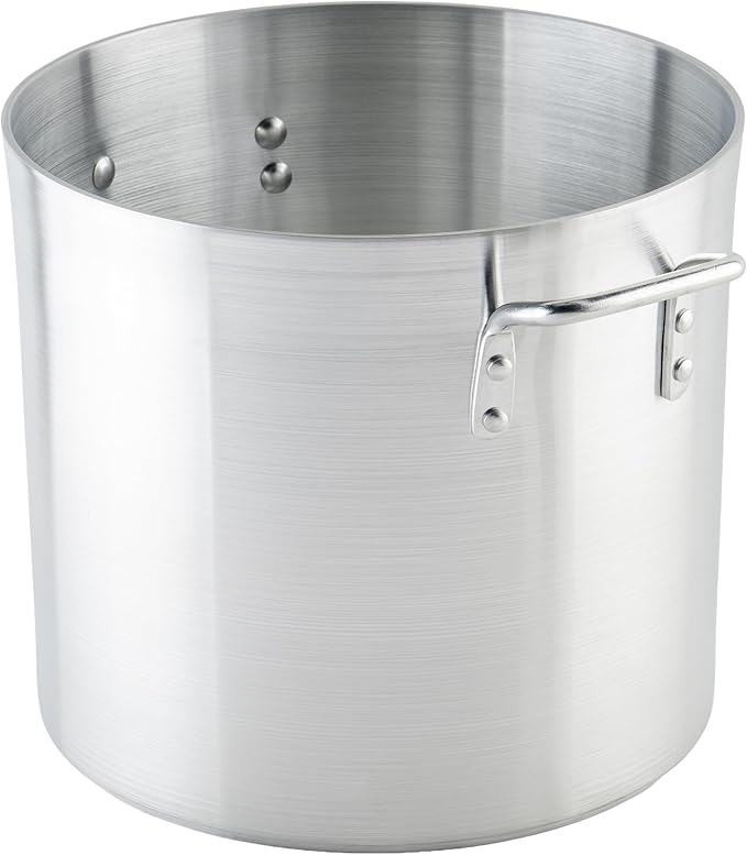 Winco Heavy-Duty Aluminum Stock Pot, 4mm, 20 Quart