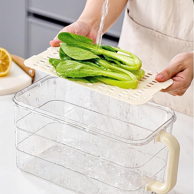 Bread Box for Kitchen Counter | Bread Storage Container with Lid - Detachable Handle & Time Recording - Desserts Keeper for Homemade Bread, Toast, Bagel, Donut and Cookies