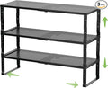 Flat Top Storage Rack - Expandable Countertop Space Saver, Heavy-Duty Steel Construction, Powder Coated Finish for Kitchens, Bathrooms, Workshops or Offices