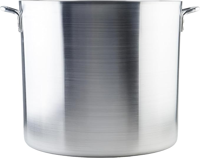 Winware Professional Aluminum 80 Quart Stockpot