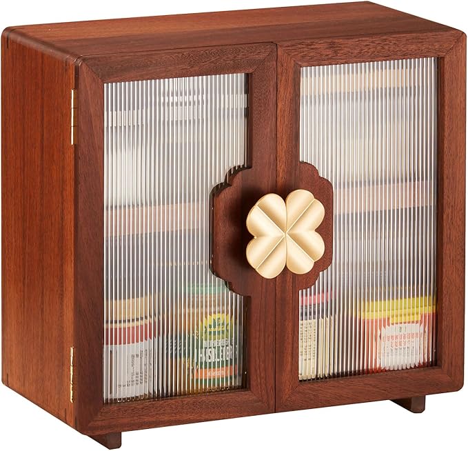 Pantry Cabinet, Wodden Kitchen Pantry Storage Cabinets with 2 Door and 3 Shelves, Pantry Storage Cabinet, Cupboard for Kitchen, Dining Room, Living Room and Bathroom