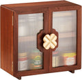 Pantry Cabinet, Wodden Kitchen Pantry Storage Cabinets with 2 Door and 3 Shelves, Pantry Storage Cabinet, Cupboard for Kitchen, Dining Room, Living Room and Bathroom