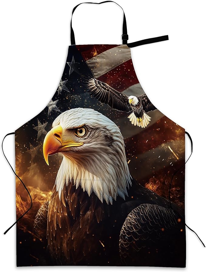 Cooking Apron for Women and Men,Adjustable Chef Bib Apron with 2 Pockets, Water and Oil Resistant for Kitchen Use