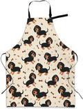Apron with Pockets for Women, Adjustable Kitchen Cooking BBQ Chef Apron, Gifts for Mom Birthday, or Holidays