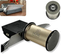 𝗛𝗢𝗡𝗘 𝗞𝗻𝗶𝗳𝗲 𝗦𝗵𝗮𝗿𝗽𝗲𝗻𝗲𝗿: Engineered in Canada, Knife Blade Repair and Restoration Tool with Ball Bearings and Detachable Dual-Sided Diamond Sharpening Plates.