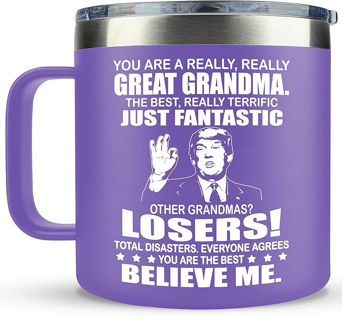 Grandma Gifts from Grandkids - Grandma Christmas Gifts, Birthday Gifts for Grandmas - Grandmother Gift, Christmas Gift for Grandmas Mug 14Oz