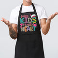 Funny Cafeteria Crew Aprons with Pockets, Cafeteria Worker Staff Appreciation Gifts