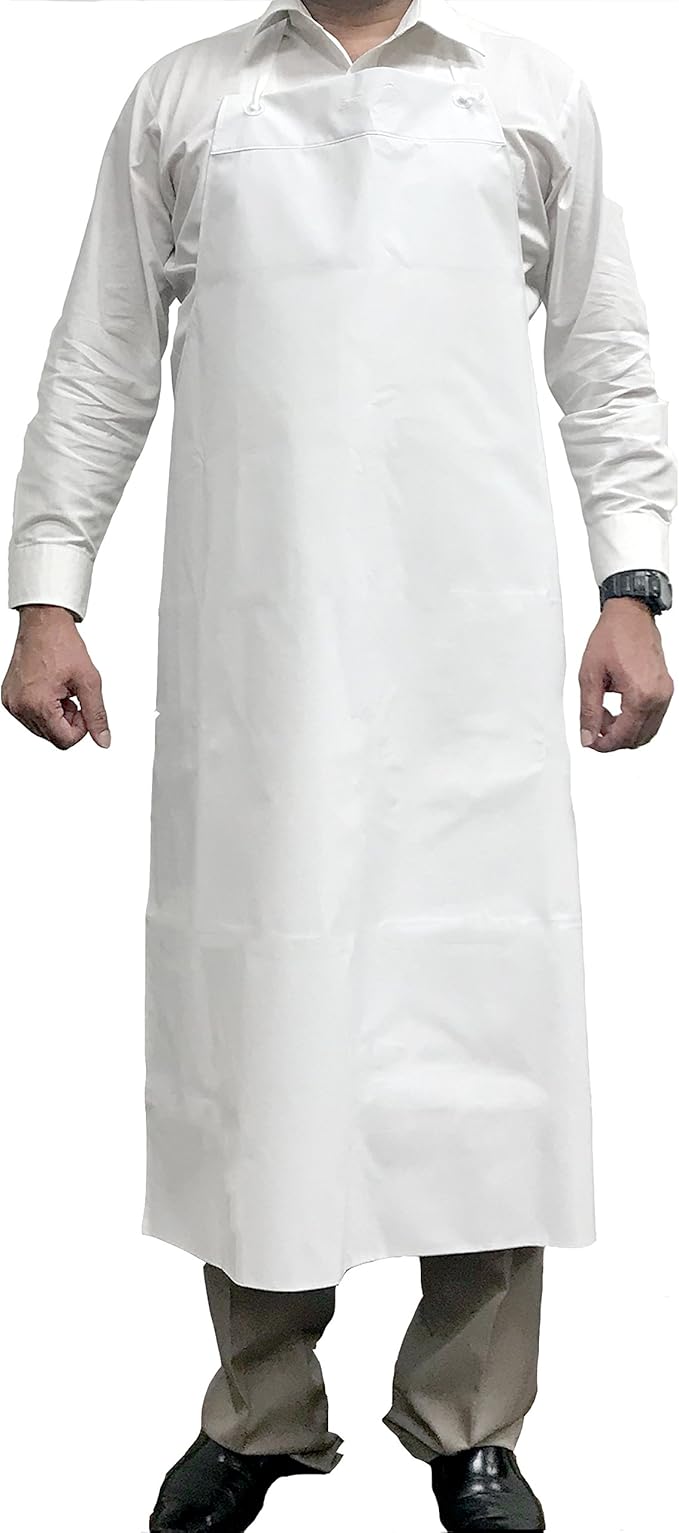 KLEEN CHEF Everyday General Use Polyester Dishwashing And Heavy Duty PVC Leather Apron