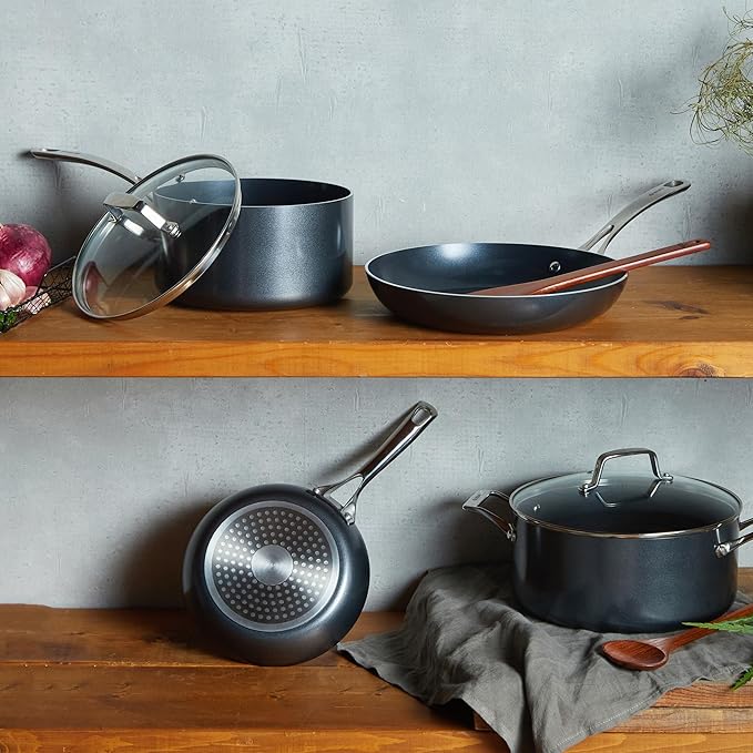 KYOCERA 10" Ceramic PFAS-Free Non-Stick Grill Pan