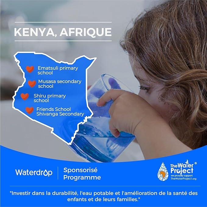 Waterdrop Coffee Water Filter, Replacement for Brita® Intenza+® Water Filter Gaggia®, Philips®, Saeco®, CA6702/00, Gaggia® Filter, TÜV SÜD Certified (Pack of 4)