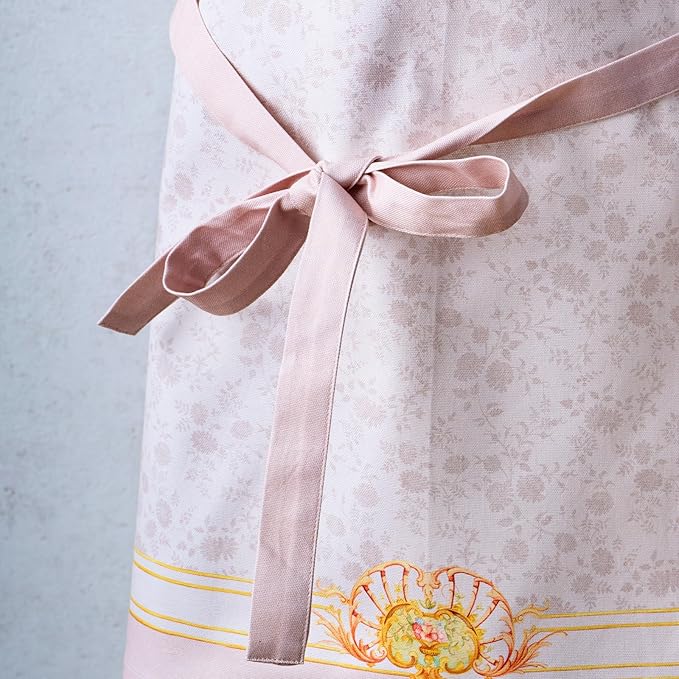 Maison d' Hermine 100% Cotton Apron for women with Pocket Kitchen Chef Apron for Men Cooking Gardening Server Waitress
