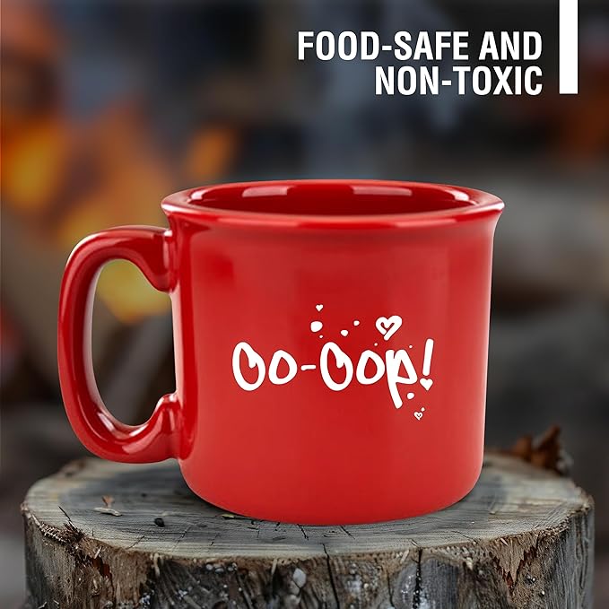 Delta Sigma Theta Sorority Paraphernalia - Official Vendor - 15oz Campfire Mug - Oo Oop