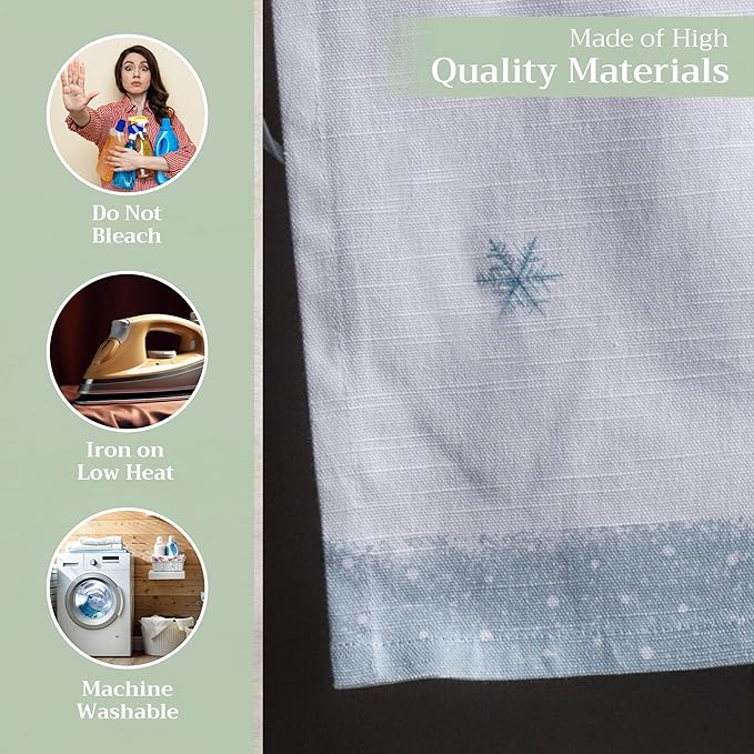 Maison d' Hermine 100% Cotton Apron for women with Pocket Kitchen Chef Apron for Men Cooking Gardening Server Waitress