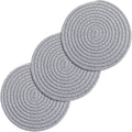 Trivets for Hot Dishes Set of 3, Trivets for Hot Pots and Pans, Heat-Resistant Pot Holders, Stylish Coasters, Perfect for Your Kitchen