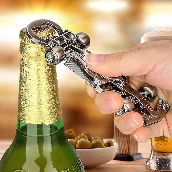 Racing Car Gifts for Men Women, Racing Car Bottle Opener, Unique Racing Gifts for Men Him Dad Boyfriend Husband Grandad, Beer Gifts Birthday Gifts Christmas Gifts for Men