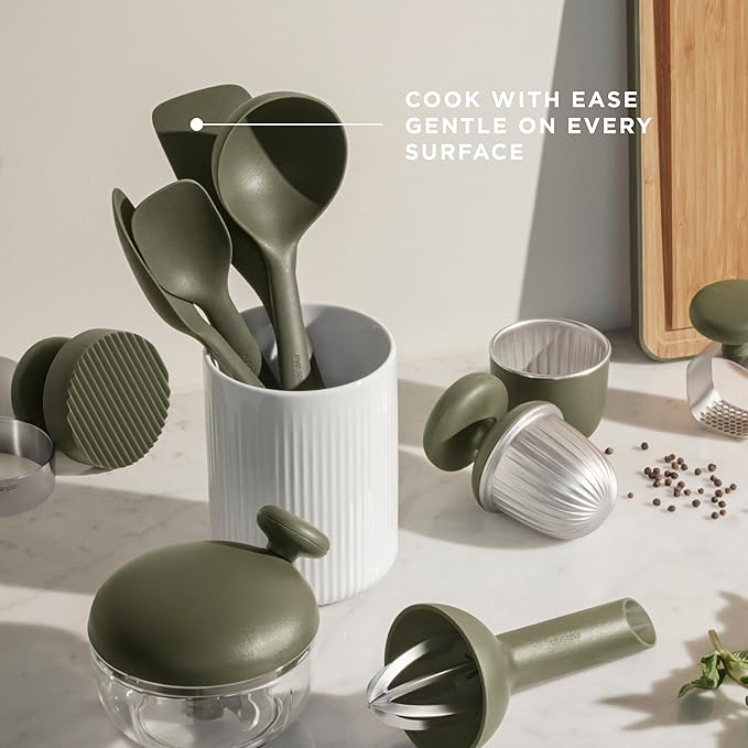 EVA SOLO Green Tool Spatula | Heat Resistant BPA Free Cooking Utensils