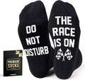 VICRAZY Racing Car, Sport Car Socks for Men, Women - Formula 1 Gifts, Racing Socks, Stocking Stuffers for Men, Women