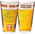 Greenline Goods – University of Tennessee Volunteers College Pint Beer Glasses (Set of 2), 16 oz – Full-Color Logo + Campus Map
