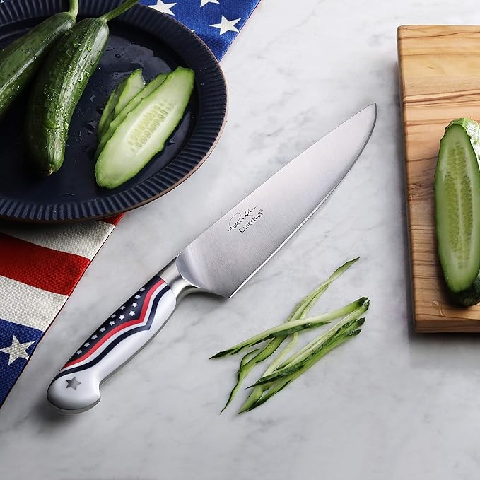 Cangshan United Series 1026115 Swedish 14C28N Steel Forged 2-Piece Starter Knife Set, 8-Inch Chef's Knife and 3.5-Inch Paring Knife