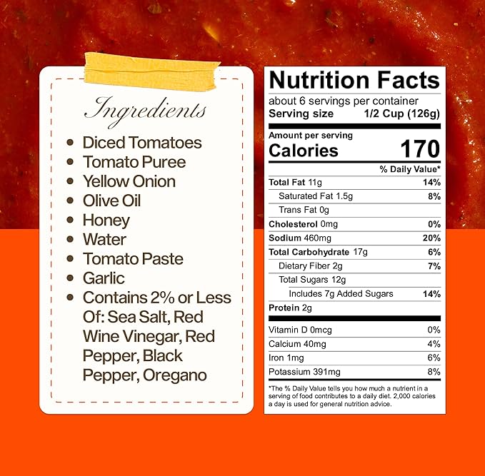 Sauz | Hot Honey Marinara Pasta Sauce, 25 Oz Jar (4-Pack), Sweet & Spicy Tomato Sauce, Gluten-Free, Non-GMO, Multi-Use, Clean Ingredients – Small Batch