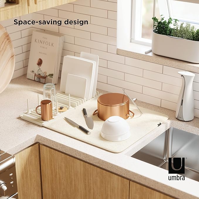 Umbra UDry Peg Drying Rack with Mat