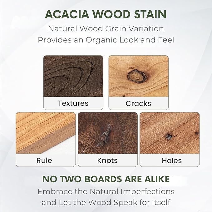 STORE INDYA 3-Piece Wooden Cutting Board Set with Juice Grooves | Premium Acacia Wood Chopping Boards with Built-in Handles for Kitchen Prep | Eco Friendly Multi Size Cutting Boards