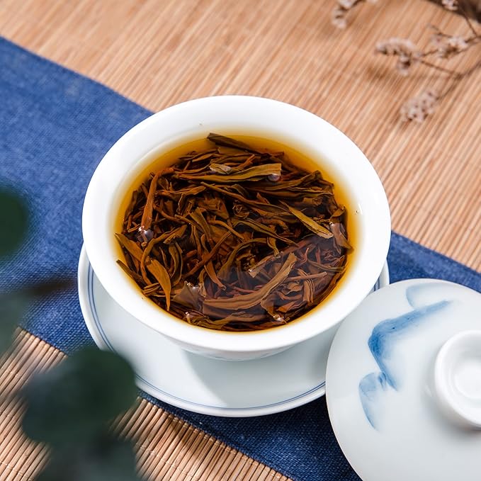 ChaWuWarmSun [B] Lapsang Souchong Black Tea,No Smokey Taste,8.8oz/250g,Loose Leaf Tea,Chinese KongFu Cha