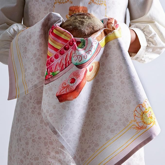 Maison d' Hermine 100% Cotton Apron for women with Pocket Kitchen Chef Apron for Men Cooking Gardening Server Waitress