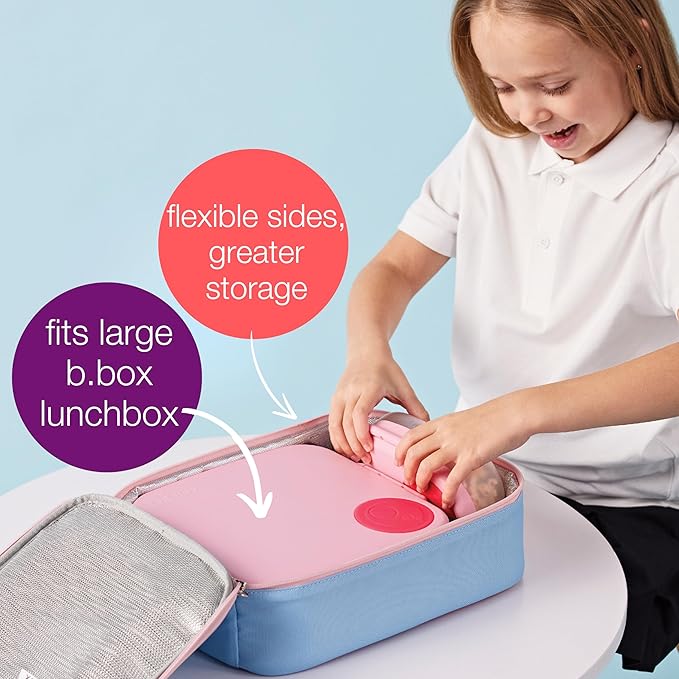 B.box Deep Blue Insulated Flexi Lunchbag, 1 EA